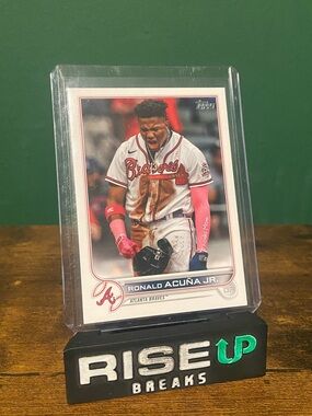 Ronald Acuña Jr 2022 Topps Series One Atlanta Braves